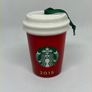 2015 Starbucks Red Cup Ornament